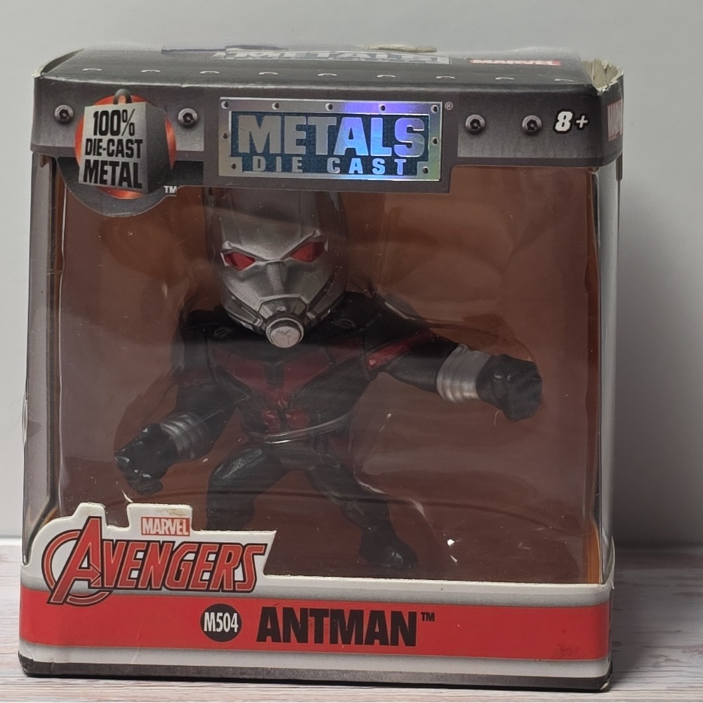 Jada Toys Metals Die Cast Marvel Avengers Ant-Man Die-Cast Metal Figurine M504